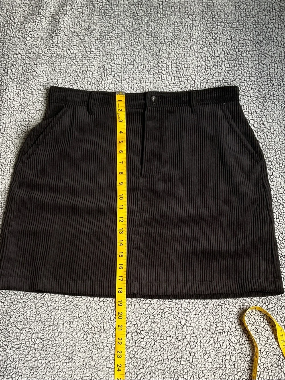 Banana Republic black corduroy